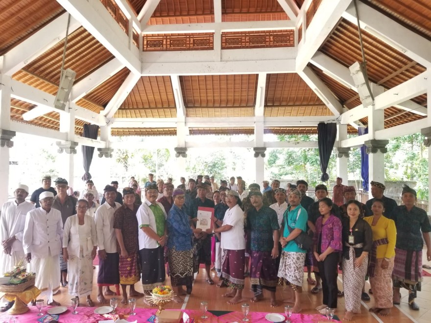 Rapat Paripurna dan Musyawarah Desa Khusus Penetapan Sejarah Desa Bongkasa